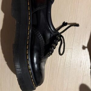 Dr. Martens Black Leather 8053 Platforms